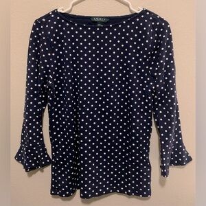 Polka Dot Blouse - Ralph Lauren